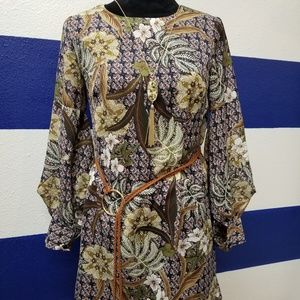 Paisley Floral Dress